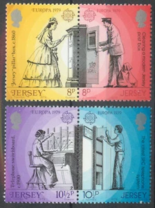 Jersey 1979 Europa: Communications set SG 204-207 MNH mint *COMBINED SHIPPING* - Picture 1 of 1