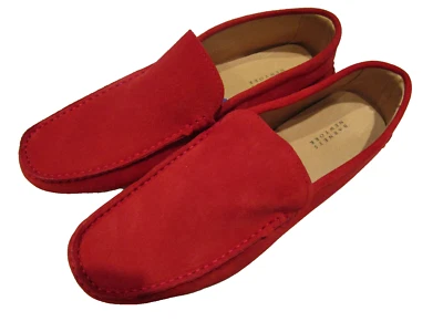 Barneys New York Leather Driving Moccasins Made in Italy Men's Size 9 New - Image 1 of 4