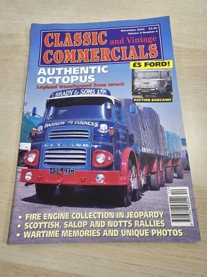Classic and Vintage Commercials Magazine Vol 6 No 4 December 2000 Leyland  - Image 1 of 4