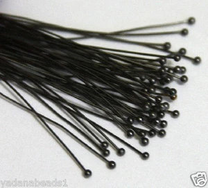 100 Stück Rotguss Kugelkopf Stift - 2 Zoll - 24 g - Bild 1 von 3