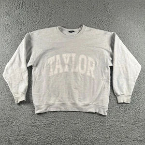 The Bar Sweatshirt Womens Large Gray Taylor Swift Outdoor Sweater - Picture 1 of 9