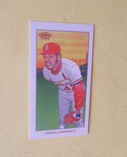 2021 Topps 206 Bob Gibson Old Mill back /18 SSP wave series 1 Cardinals HOF