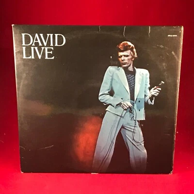 DAVID BOWIE David Live 1974 UK double vinyl LP in concert RCA record original - Image 1 of 4