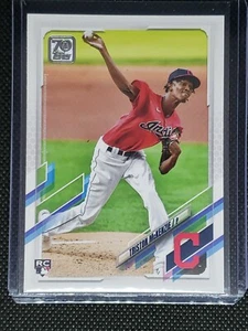 2021 Topps Series One TRISTON MCKENZIE RC #319 Cleveland Indians ROOKIE - Picture 1 of 2