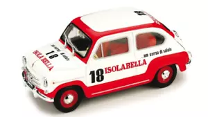FIAT 600D AMARO 18 ISOLABELLA 1960 R409 BRUMM Made in Italy - Foto 1 di 1