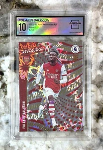 2021-22 Panini Revolution Folarin Balogun RC Impact SP #263 Arena 10 Gem Mint - Picture 1 of 2