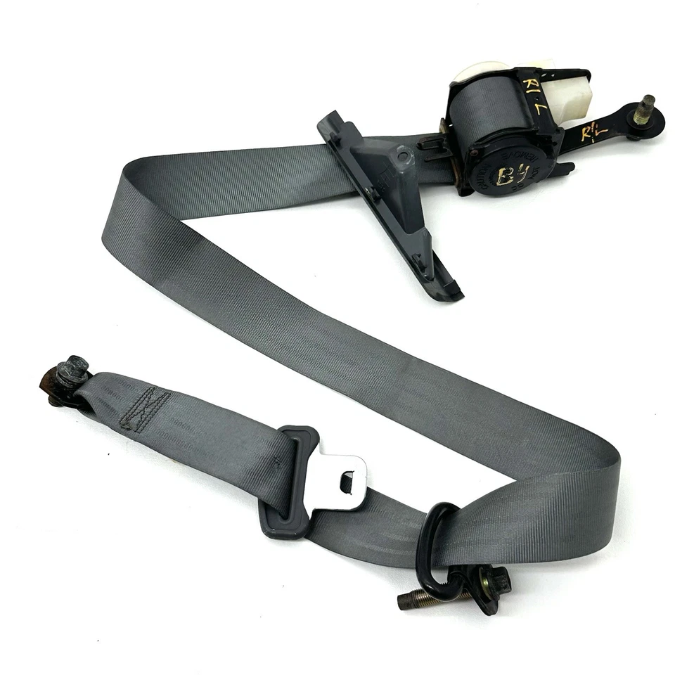 СЕРЫЙ 1989 - 1992 TOYOTA SUPRA ХЭТЧБЕК ЗАДНИЙ ЛЕВЫЙ ВОДИТЕЛЬ РЕМНЯ БЕЗОПАСНОСТИ НАТЯЖИТЕЛЬ OEM - Изображение 1 из 4