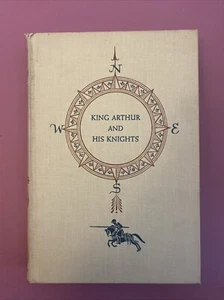 King Artur And His Knights Vintage Book By Mabel Louise Robinson Hardcover, 1953 - Picture 1 of 5