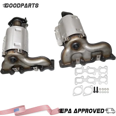 Catalytic Converters For 2013-2019 Ford Explorer Flex Taurus 2015-2018 Edge 3.5L - Image 1 of 4