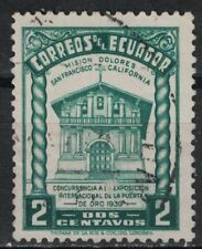 ECUADOR:1939 SC#382 Used Golden Gate International Exposition  T