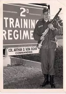 Kompanie B 9. Bataillon 2. Ausbildungsregiment Lötgeschütz 60er Jahre Foto ATLANTA GA - Bild 1 von 1