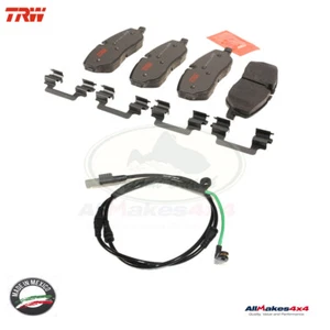 LAND ROVER FRONT BRAKE PADS CERAMIC & SENSOR SET MR0129T LR019618 TRW AM - Picture 1 of 1