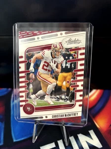 2024 Absolute Football - Christian McCaffrey Red Parallel #91 - Picture 1 of 2