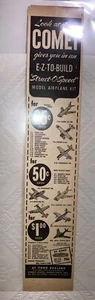 1953 Comet Model Hobbycraft Print Ad Struct O Speed Model Airplane Kits PT Boat - Picture 1 of 3