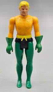 VINTAGE 1980 DC Comics Aquaman Figure, Pocket Superheroes (Mego) - HONG KONG