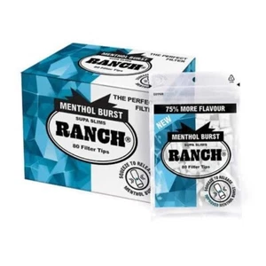 Ranch Menthol Burst Filters Carton 960 filters (12 Packs) - Picture 1 of 1