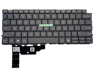 New HP EliteBook 1040 G11 2-in-1 Laptop Keyboard US Gray With White Backlit - Picture 1 of 2