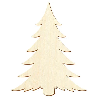 Holz Tanne Modern - Zuschnitt 3-50cm Deko Basteln - Bild 1 von 4