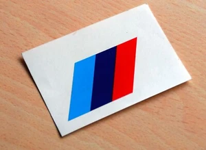 STICKER M REAR BADGE FOR BMW M3 E30 E36 E46 E92 M5 E28 E34 E39 M6 - Picture 1 of 1
