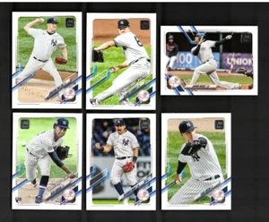 2021 Topps Update Series - NEW YORK YANKEES 12 Card Team Set - Picture 1 of 2