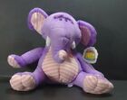 Good Stuff Purple Elephant White Pink Stripe Plush Stuffed Toy Lovey 12"
