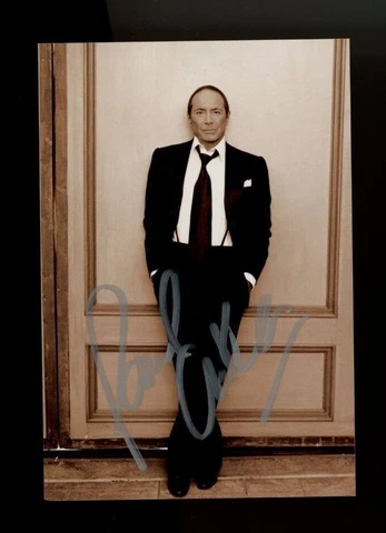 Autographed 4x6 Photo Paul Anka singer, songwriter and actor Cover