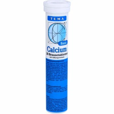 AMOSVITAL GMBH CALCIUM BRAUSETABLETTEN 20 St PZN08715939