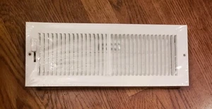 ProSelect PS2W3W12P, 12" x 4"-Öffnung, Entlüftung, Decke und Seitenwand, weiß - Bild 1 von 5