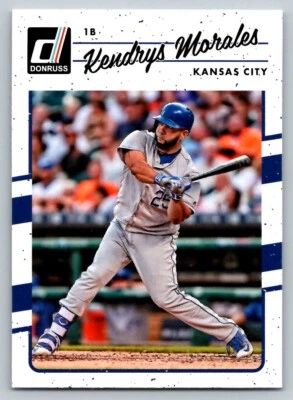 2017 DONRUSS KENDRYS MORALES KANSAS CITY ROYALS #103 - Image 1 of 2