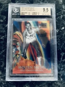 2012-13 Fleer Retro 1996-97 Fleer Molten Metal Wilt Chamberlain #8 BGS 9.5 - Picture 1 of 2