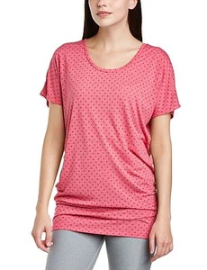 NEW NIKE WOMENS DRI-FIT TOUCH CLUB BOYFRIEND TEE DOT BRICK RED 637555 697 - Picture 1 of 2