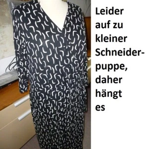 GERRY WEBER Jerseykleid Viskose-Stretchkleid Citykleid Gr. 48 s. Maße NEU - Bild 1 von 6