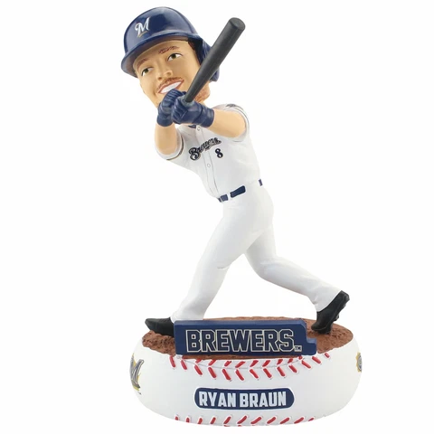 Ryan Braun Milwaukee Brewers Baller Special Edition Bobblehead MLB Cover