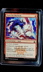 2024 Magic the Gathering Ravnica Remastered #127 Taste for Mayhem *Pack Fresh* - Picture 1 of 11
