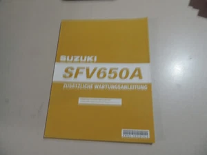 Ergänzungs Werkstatthandbuch  ABS Suzuki SFV 650 A Gladius 2009 - Bild 1 von 8