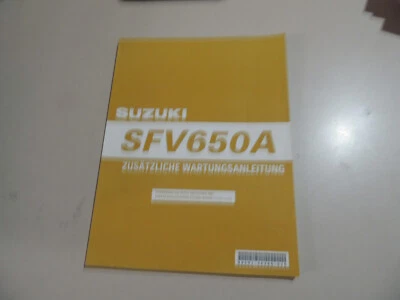 Ergänzungs Werkstatthandbuch  ABS Suzuki SFV 650 A Gladius 2009 - Bild 1 von 4