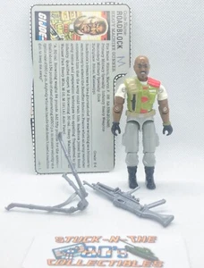 1986 GI Joe ARAH V2 Roadblock Complete w/File Card, High Grade/NM Condition - Bild 1 von 5