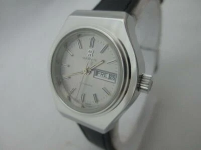 全新瑞士 ST 钢防水自动 MARVIN H6721P 女士手表 1960 年代 — 第 1/4 张图片