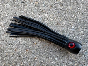 TACKLEWORKS Mini Chugger Scoop Head 6" Fishing Lure Ballyhoo Marlin Mahi - Black - Picture 1 of 1