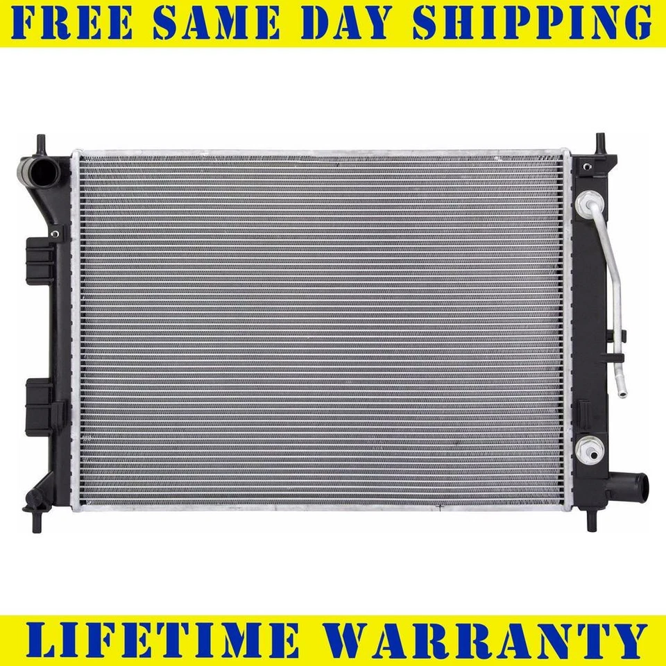 Novo Radiador Para 2011-2013 Hyundai Elantra Kia Soul 1.8L 2.0L - Imagem 1 de 4