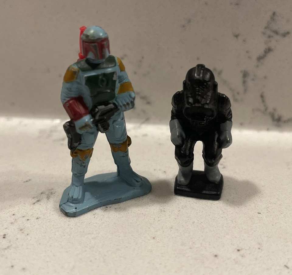 Lote STAR WARS 1982 KENNER MICRO COLEÇÃO IMPERIAL TIE FIGHTER PILOTO Boba Fett - Imagem 1 de 4