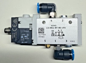 Elettrovalvola pneumatica FESTO VUVG-L10-M52-MT-M5-1P3 (574351) come nuova - Foto 1 di 3
