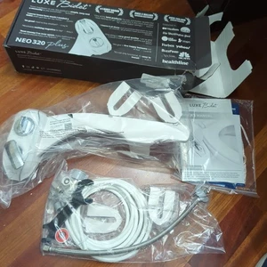 Luxe Bidet Neo 320 Plus - Manopola Cromata Doppio Lavaggio Ganci Bianchi per Scaldare Bidet Acqua  - Foto 1 di 9