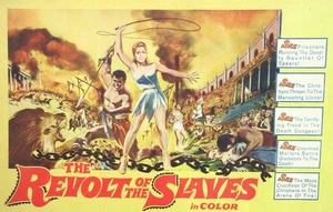 REVUELTA DE LOS ESCLAVOS (1961) 22x28 - ¡Espectacular acción durante el Imperio Romano! - Imagen 1 de 4