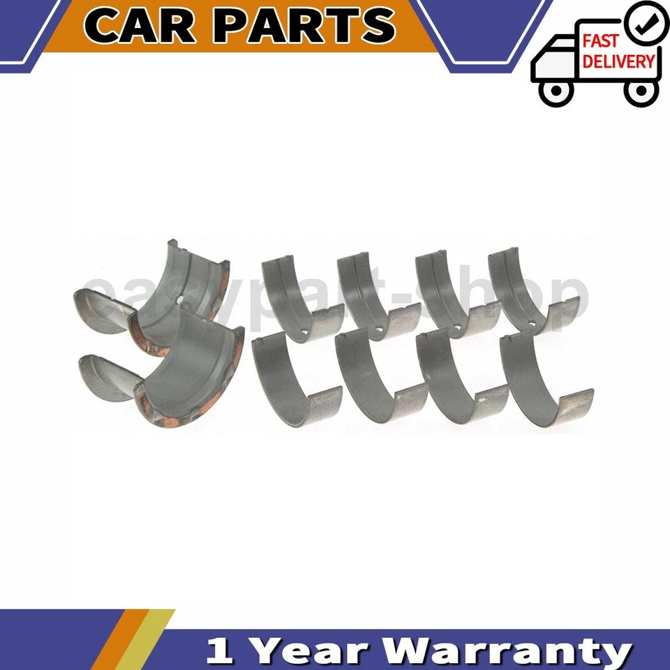 Juego de cojinetes principales del cigüeñal del motor sellado para camioneta Chevrolet G10 1968 1969 1970 Foto 1 de 2