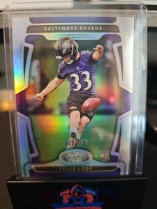 Espejo de radiocontrol Tyler Loop 2025 certificado por Panini/399 Baltimore Ravens #175 - Imagen 1 de 2
