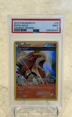 2015 Pokemon - Entei 15/98 XY - Ancient Origins Holo - Image 1 of 2