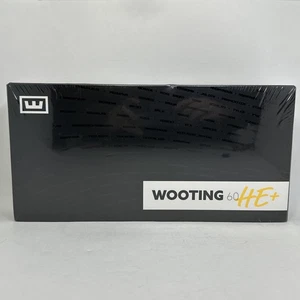 Wooting 60HE+ Analoge Mechanische Gaming Tastatur Schwarz Brandneu Versiegelt - Bild 1 von 5