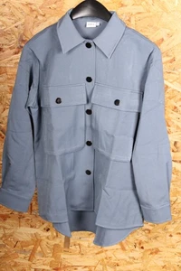 Chaqueta camisera CONLEYS PURPLE gris/azul talla 36 - Imagen 1 de 4