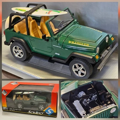 Jeep Wrangler California Surf Solido Club # 9010 1/18 1:18 Scale Diecast - Image 1 of 4